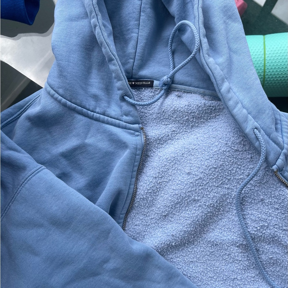brandy melville zip up